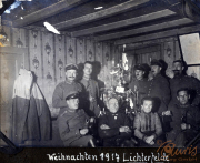 Soldaten feiern Weihnachten 1917 in Lichterfelde