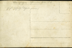 Historische Postkarte aus dem Jahr 1919 mit eindrucksvoller Rückseite der Fernspähabteilung