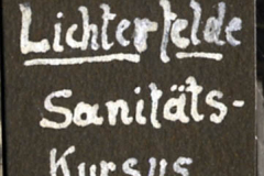 Sanitätskurs in Lichterfelde mit der Fernspäher Abteilung des Heeres