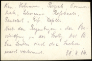 Heer Aufzeichnungen des Hohen Kommandos am 31. August 1916