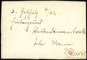 Details zur Heer-Einheit auf einer historischen schriftlichen Aufzeichnung aus dem Jahr 1912