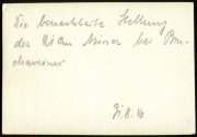 Historische Notiz über die bemerkenswerte Stellung der 41. Division bei Pommern im Jahr 1916
