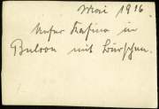 Historischer Kontext: Heer in Buluwa im Jahr 1916 mit speziellen Details