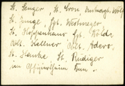 Liste von Namen und Informationen zur Heer-Einheit im Jahr 19xx