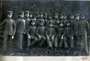 Infanterie-Truppe aus dem Ersten Weltkrieg