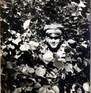 Unteroffizier Ernst Stilp in Feldzugeberschwankung