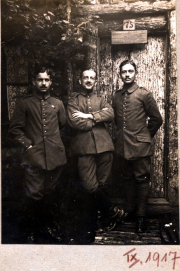 Historische Fotografie aus der Ersten Weltkrieg