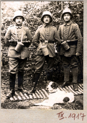 Soldaten aus der Ersten Weltkriegzeit