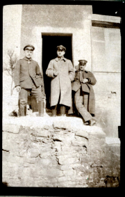 Historische Fotostudie aus der Ersten Weltkrieg-Zeit