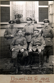 Gemeinschaft von Soldaten aus der Ersten Weltkrieg