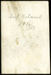 Albumblatt mit Text