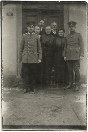 Historisches Foto der Ersten Weltkriegzeit