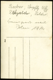 Historischer Brief von Polen