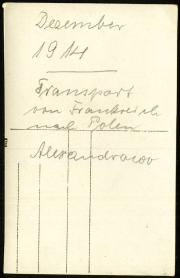 Transport von Frankreich nach Solemin Alexandrov