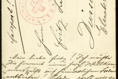 Historischer Brief aus Erster Weltkrieg
