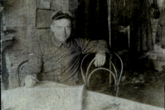 Historischer Fotograf von einem Soldaten