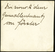 Divisionskommandant Sigismund von Förster