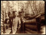 Soldaten der Reserve-Feldartillerie-Regiment Nr. 59 im Ersten Weltkrieg