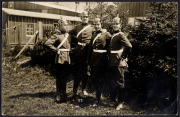Soldaten der Reserve-Feldartillerie-Regiment Nr. 59
