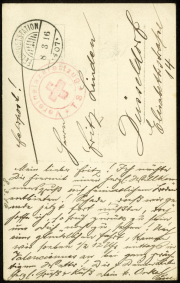 Historischer Brief aus Erster Weltkrieg