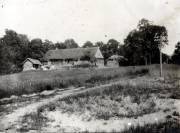 Historische Bauernhaus in einem Landdorf