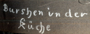 Burschen in der Küche