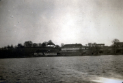 Historisches Foto von einer Artillerie-Einheit im Ersten Weltkrieg