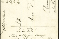 Historischer Brief aus Erster Weltkrieg