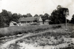 Historische Bauernhaus in einem Landdorf