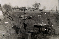 Musikunterhaltung von Soldaten im Ersten Weltkrieg