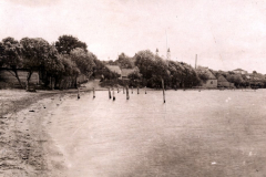 Historisches Küstenlandschaftsbild