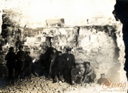 Soldaten der Heer arbeiten in einem Steinbruch während des Ersten Weltkriegs in den frühen 1910er Jahren