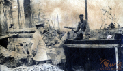 Einblicke in das Leben der Soldaten im Ersten Weltkrieg in einem Schützengraben
