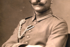Portrait eines Offiziers des III. Bataillons des IV. Thüringischen Infanterie-Regiments 72 aus dem frühen 20. Jahrhundert