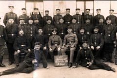Soldaten des III. Bataillons des IV. Thüringischen Infanterie-Regiments 72 im frühen 20. Jahrhundert
