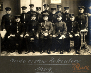 Bewahrung der Erinnerung an die ersten Rekruten des III. Bataillons des IV. Thüringischen Infanterie-Regiments 72 im Jahr 1909