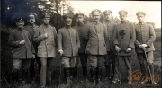 Gruppenbild von Offizieren des III. Bataillons des IV. Thüringischen Infanterie-Regiments 72 aus dem frühen 20. Jahrhundert