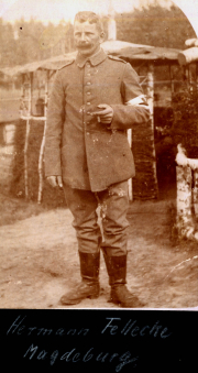 Soldat des III. Bataillons des IV Thüringischen Infanterie-Regiments 72 in Magdeburg