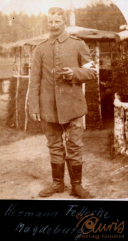 Soldat des III. Bataillons des IV Thüringischen Infanterie-Regiments 72 in Magdeburg