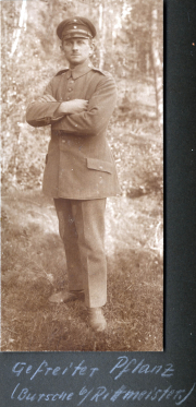 Soldat im Dienst des III. Bataillons des IV. Thüringischen Infanterie-Regiments 72 im Krieg