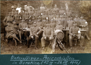 Unteroffizier-Schießen in Boratín 1916 mit III. Bataillon IV. Thüring. Infanterie-Regiment 72