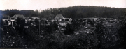 Blick auf das Lager des III. Bataillons des IV. Thüringer Infanterie-Regiments 72 in der Natur