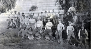 Soldaten des III. Bataillons des IV. Thüringischen Infanterie-Regiments 72 während des Ersten Weltkriegs
