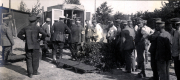 Soldaten des III. Batl. IV Thüring. Inf. Regt. 72 bei einer Versorgungsaktion im Feld