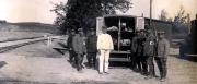 Gruppenbild von Soldaten des III. Bataillons des IV. Thüringischen Infanterie-Regiments 72 während des Ersten Weltkriegs