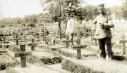 Grabstätte des III. Bataillons des IV. Thüringischen Infanterie-Regiments 72 in einem Soldatenfriedhof