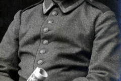 Porträt eines Soldaten des III. Bataillons des IV. Thüringischen Infanterie-Regiments 72 aus dem Ersten Weltkrieg