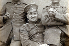 Soldaten des III. Bataillons des IV. Thüringischen Infanterie-Regiments 72 während des Ersten Weltkriegs