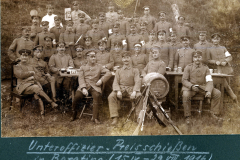 Unteroffizier-Schießen in Boratín 1916 mit III. Bataillon IV. Thüring. Infanterie-Regiment 72
