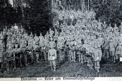 Militärmusik-Kapelle des III. Bataillons des IV. Thüringer Infanterie-Regiments 72 bei Boratina